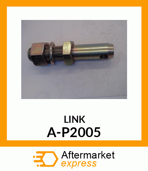 Pin Fastener - PIN,CAT 2, 1.125" X 6.25" A-P2005