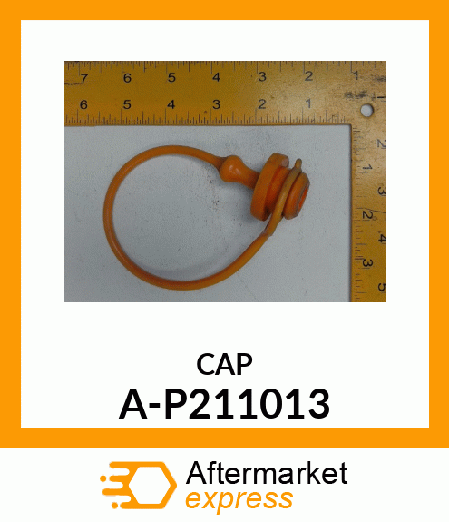 Cap - DUST PLUG, 1/2-IN., ORANGE A-P211013