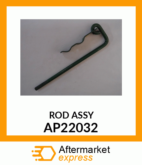 ROD, ROD WITH LARGE CLAMP AP22032