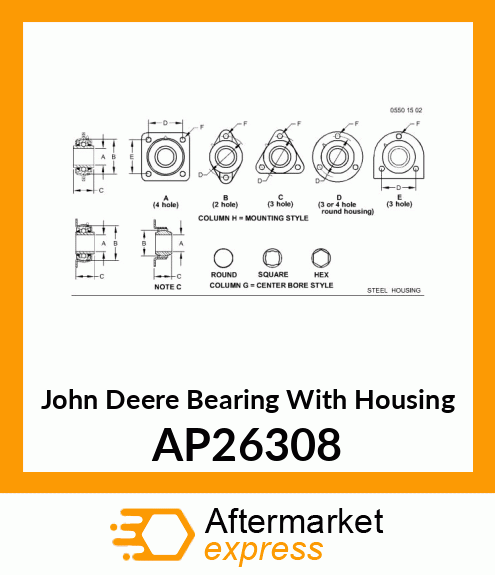 BEARING ASSY AP26308