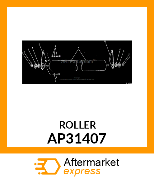 ROLLER, ROLLER LEVELING AP31407