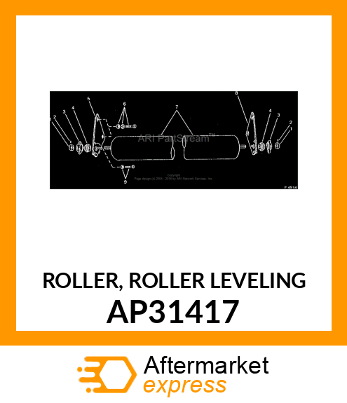 ROLLER, ROLLER LEVELING AP31417