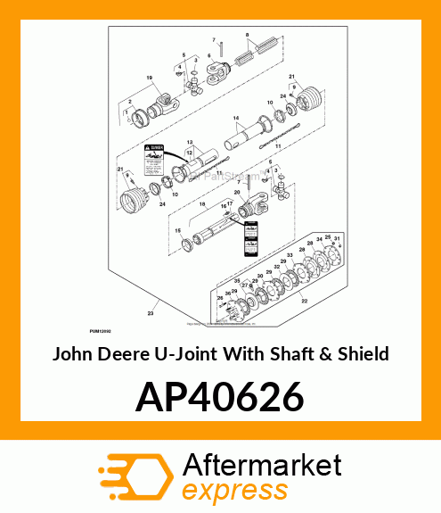 Joint With Shaft amp; Shield AP40626