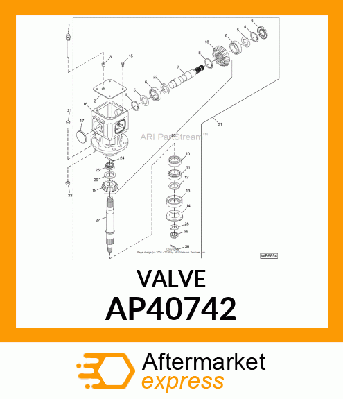 DIPSTICK, O RING HX AP40742