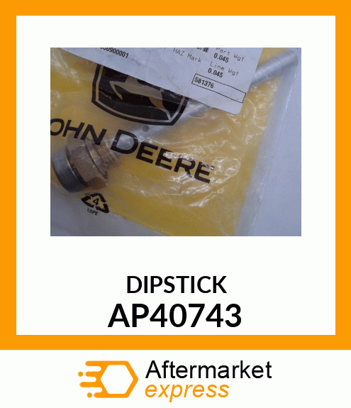 DIPSTICK, O RING MX AP40743