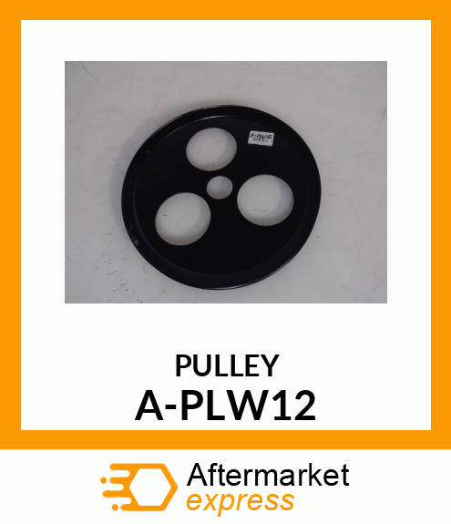 Hub - PULLEY W HUB 12 A-PLW12