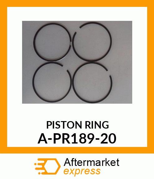 Piston Ring - PISTON RINGS A-PR189-20