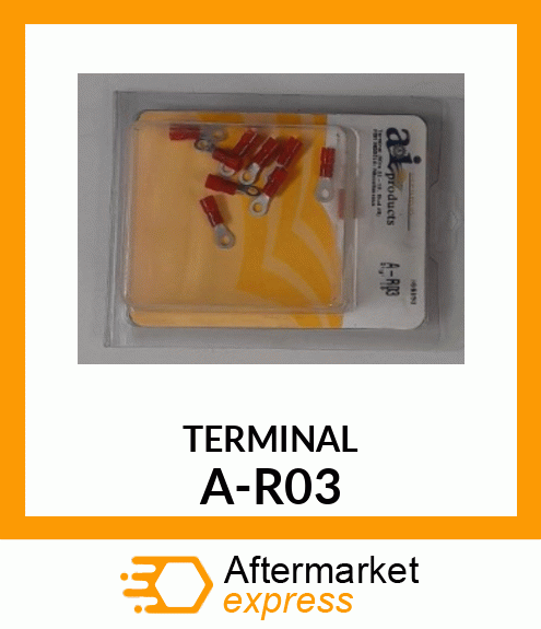 Elec. Connector Terminal - WIRE TERMINAL - RING TYPE (10 PACK) A-R03