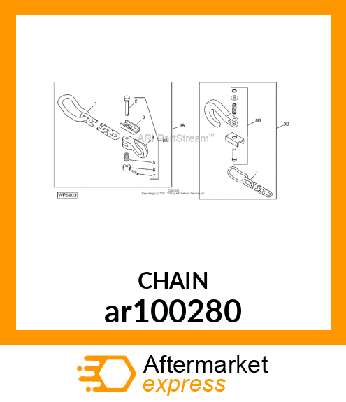 SAFETY CHAIN, CHAIN, SA ar100280