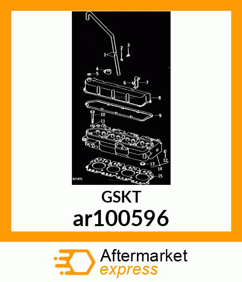 GASKET, ROCKER ARM COVER ar100596