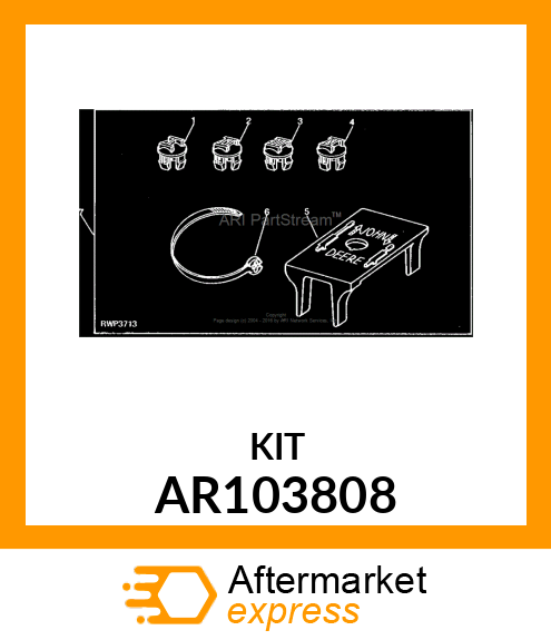 HOSE, HOSE IDENTIFICATION AR103808