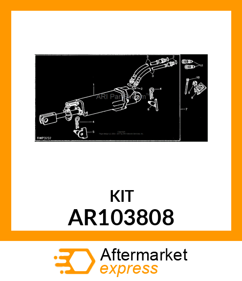 HOSE, HOSE IDENTIFICATION AR103808