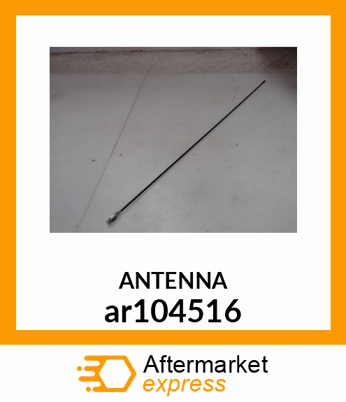 ANTENNA, MAST AND SPRING ASSEMBLY AR104516