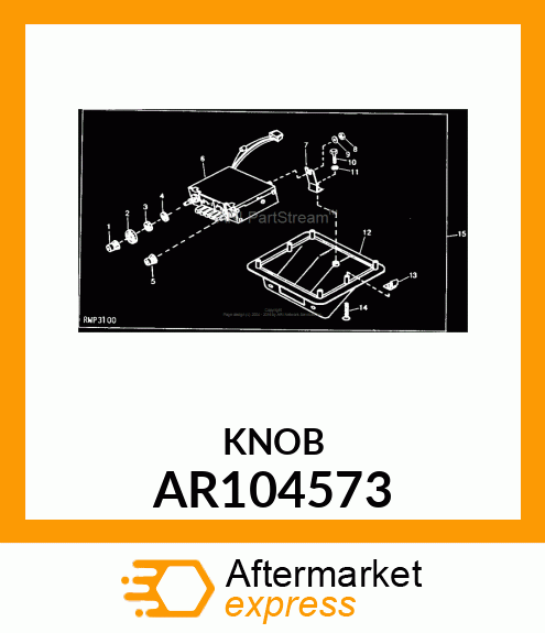 Knob AR104573