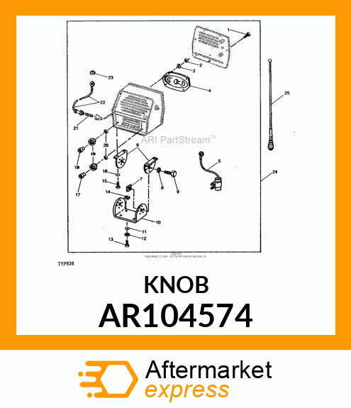 Knob AR104574