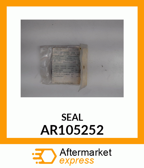 SEAL,OIL AR105252