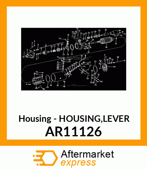 Housing Lever AR11126