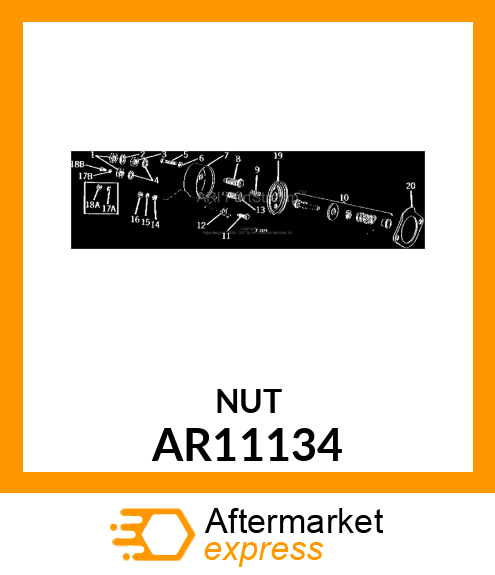 Nut AR11134