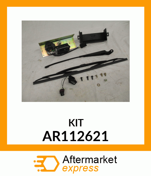 WINDSHIELD WIPER KIT, REAR WIPER AS AR112621