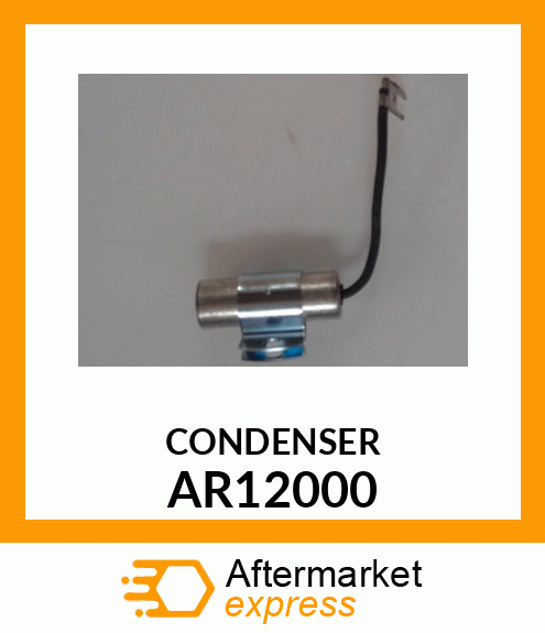 CONDENSER,ASSMY,PACKAGE/PARTS/ AR12000