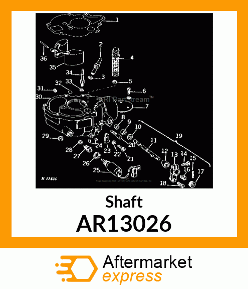 Shaft AR13026