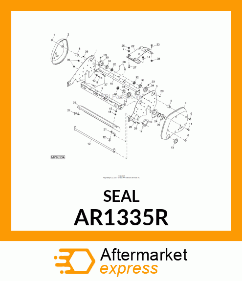 SEAL, SEAL, OIL AR1335R