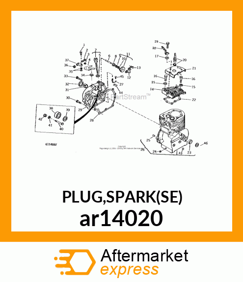 PLUG,SPARK(SE) ar14020