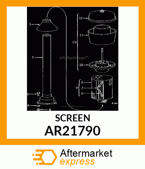 SCREEN ASSEMBLY AR21790