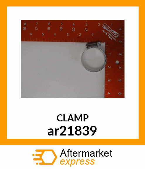 WORM GEAR CLAMP(TYPE"F") ar21839