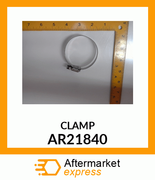 HOSE CLAMP, CLAMP, HOSE AR21840