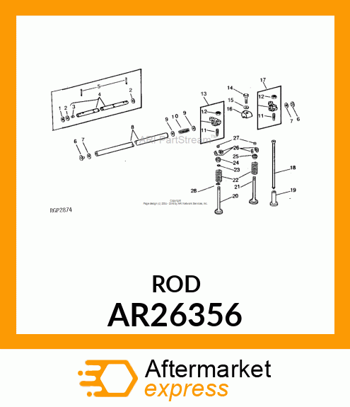 ROD, PUSH AR26356