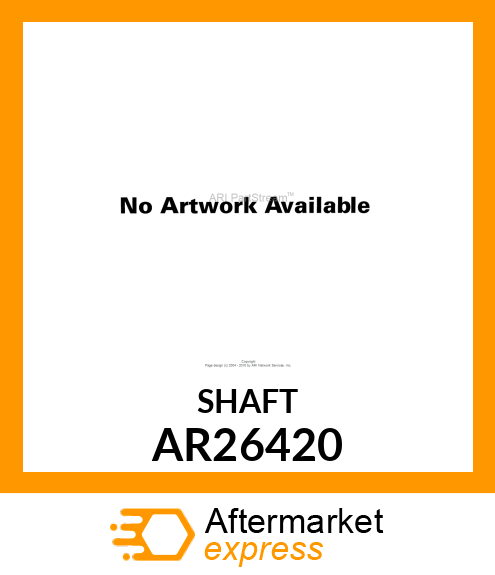 Shaft Governor With Pin AR26420