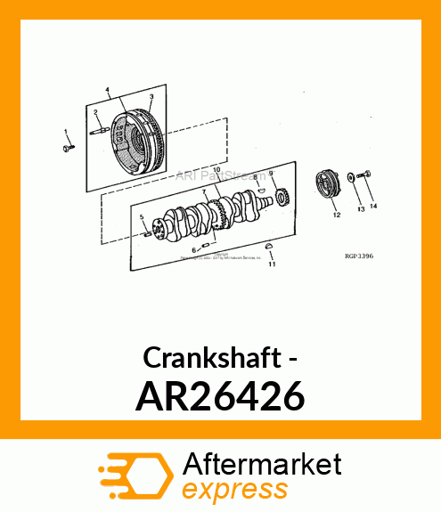 Crankshaft - AR26426