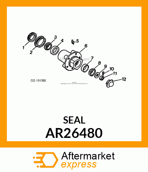 SEAL,OIL AR26480