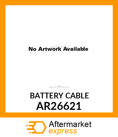 BATTERY CABLE AR26621