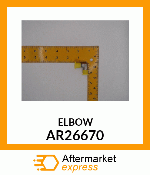 ELBOW,90 DEGREE AR26670