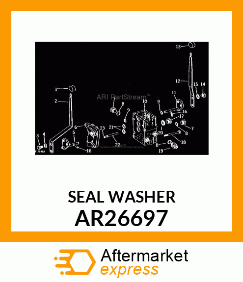 WASHER,SEALING AR26697