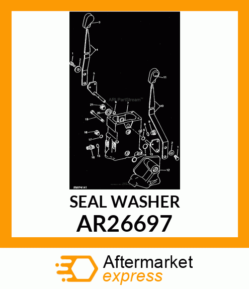 WASHER,SEALING AR26697