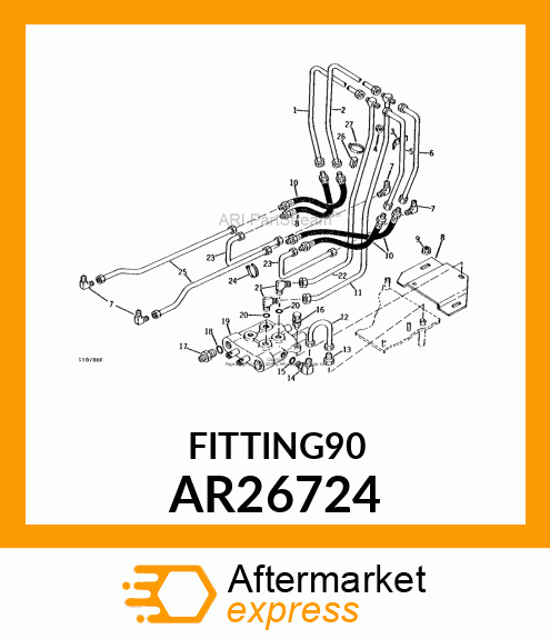 ELBOW,90 DEGREE,ADJUSTABLE AR26724