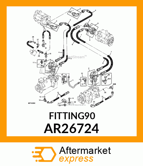 ELBOW,90 DEGREE,ADJUSTABLE AR26724