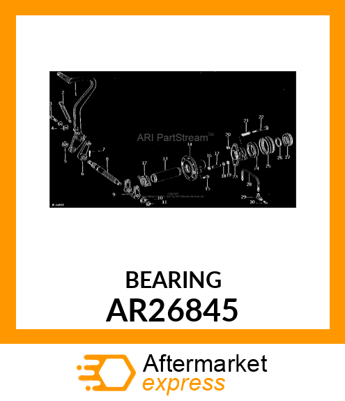 BALL BEARING, BEARING,SPECIAL BALL AR26845