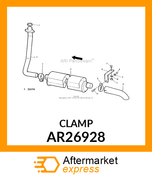 CLAMP WITH SCREW AR26928