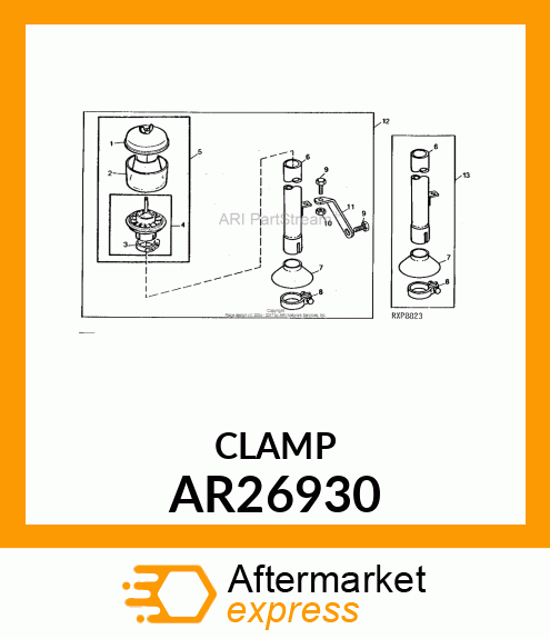 CLAMP WITH SCREW AR26930