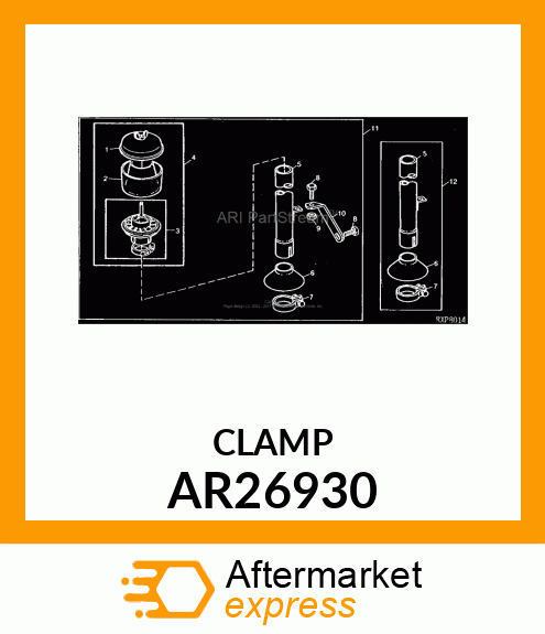 CLAMP WITH SCREW AR26930