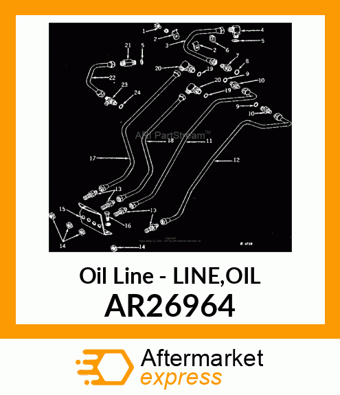 Oil Line - LINE,OIL AR26964