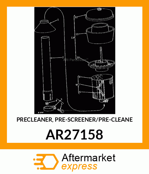 PRECLEANER, PRE AR27158