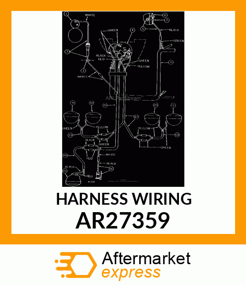 HARNESS WIRING AR27359