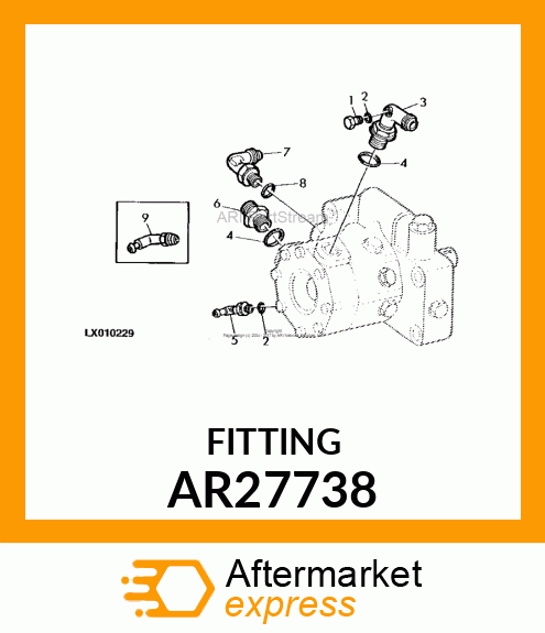 ELBOW 90 DEGREE ADJUSTABLE AR27738