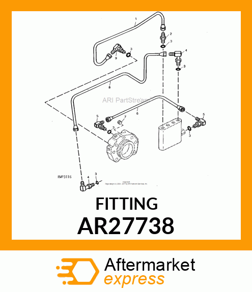 ELBOW 90 DEGREE ADJUSTABLE AR27738