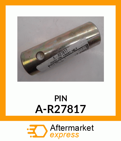 Pivot - PIVOT PIN, FRONT AXLE A-R27817